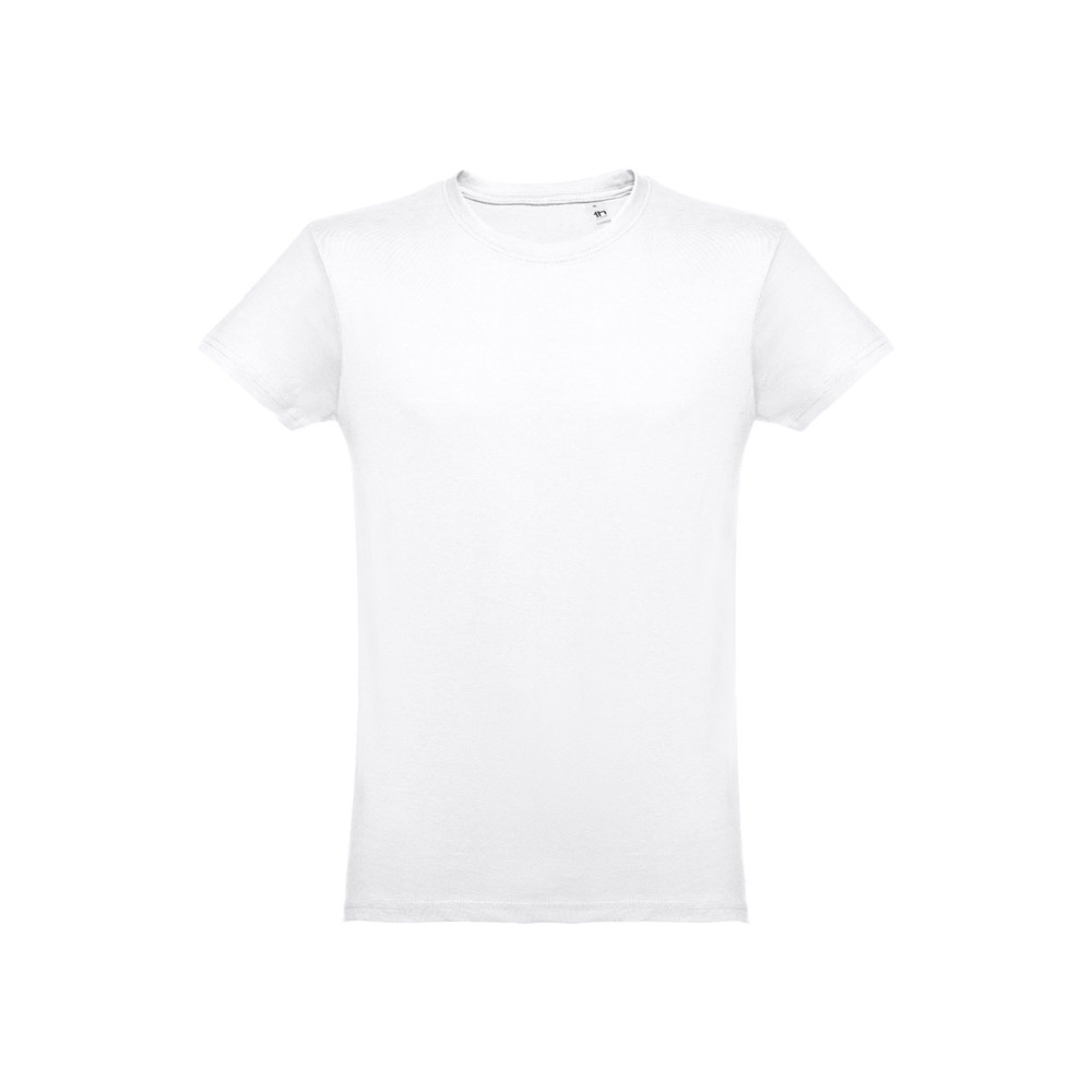THC LUANDA WH. T-shirt homme en coton tubulaire. Couleur blanche 2
