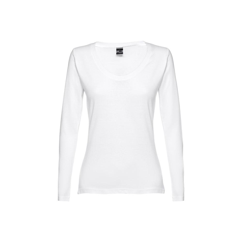 THC BUCHAREST WOMEN WH. T-shirt à manches longues ceinturé pour femmes 2