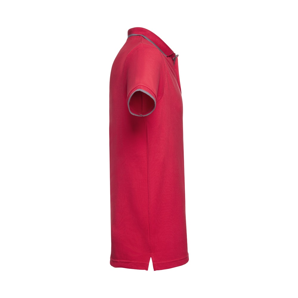 THC ROME. Polo bicolore en coton pour hommes 17