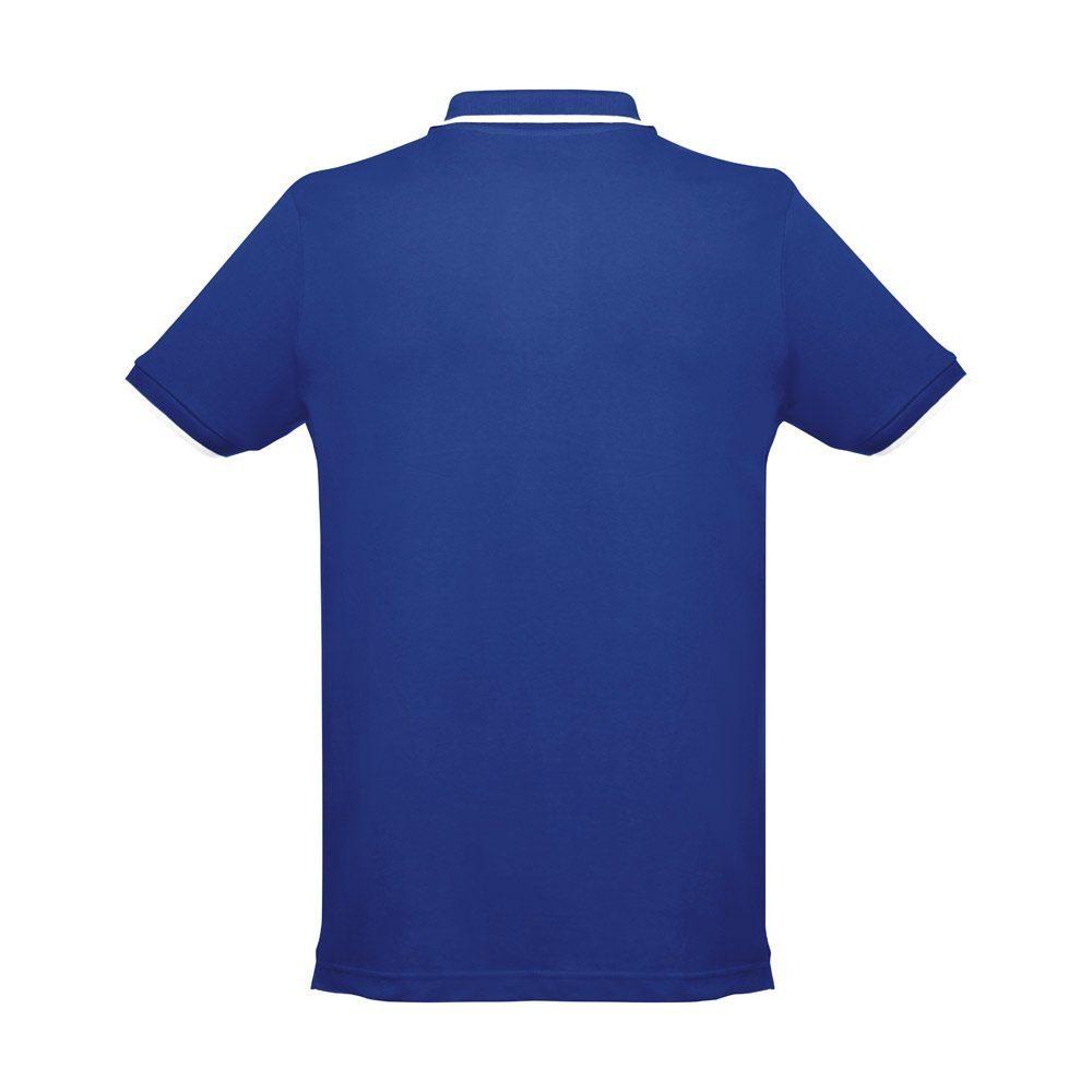 THC ROME. Polo bicolore en coton pour hommes 20