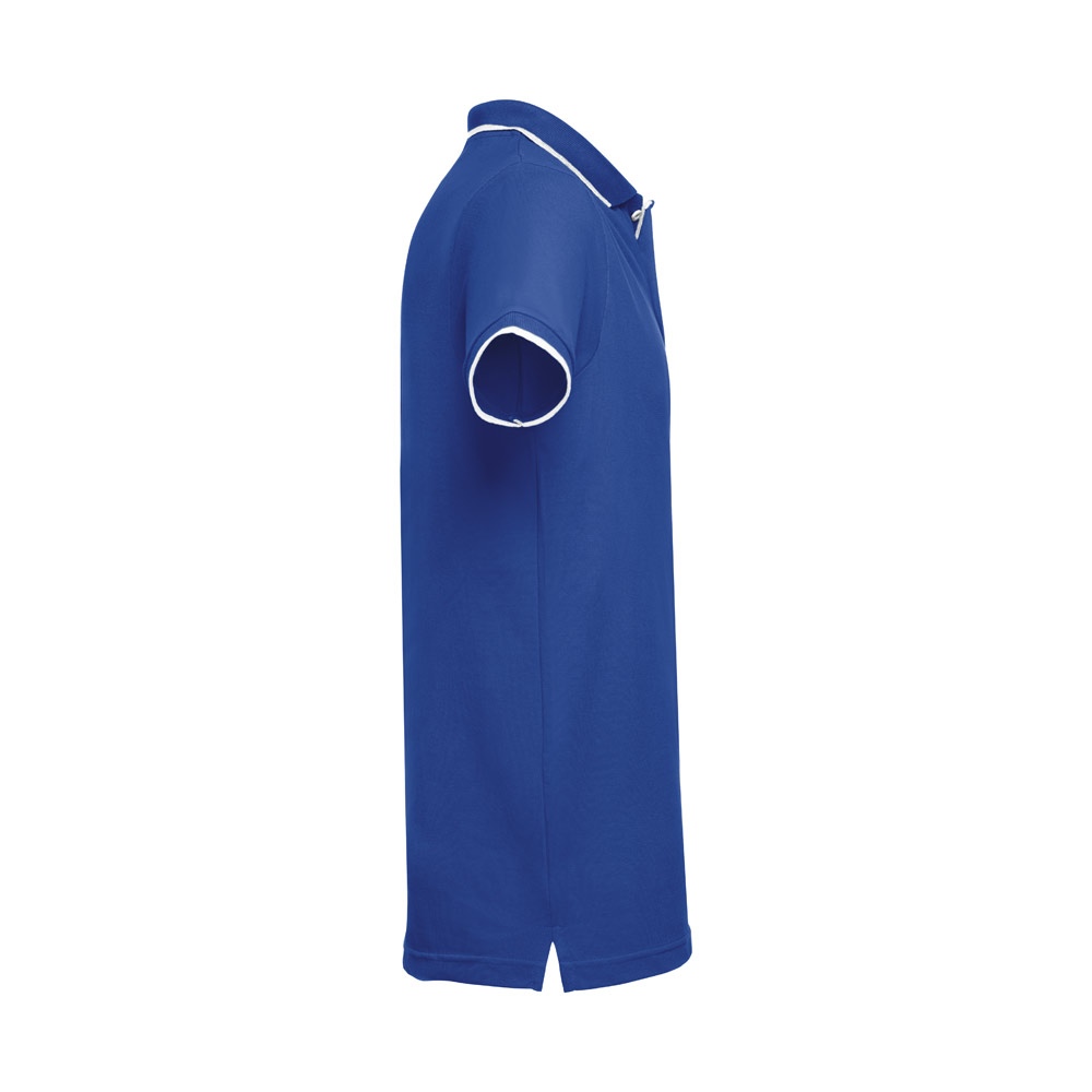 THC ROME. Polo bicolore en coton pour hommes 21