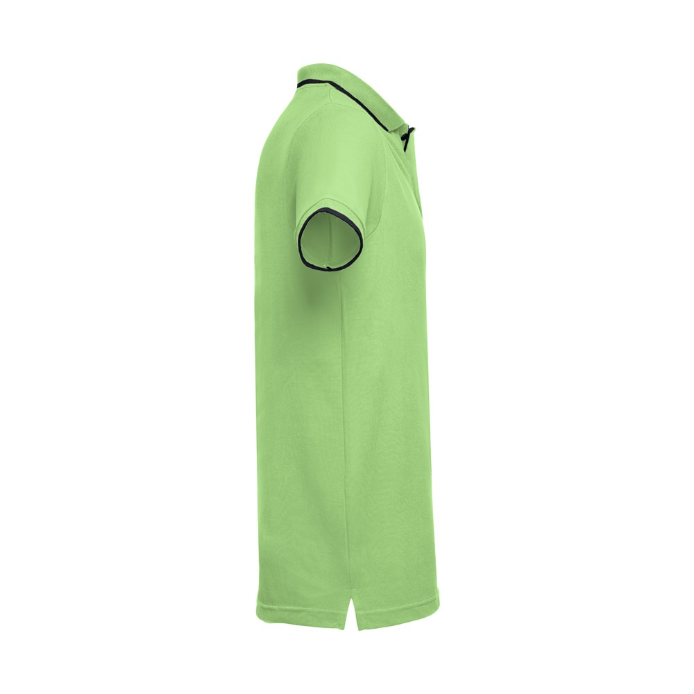 THC ROME. Polo bicolore en coton pour hommes 23