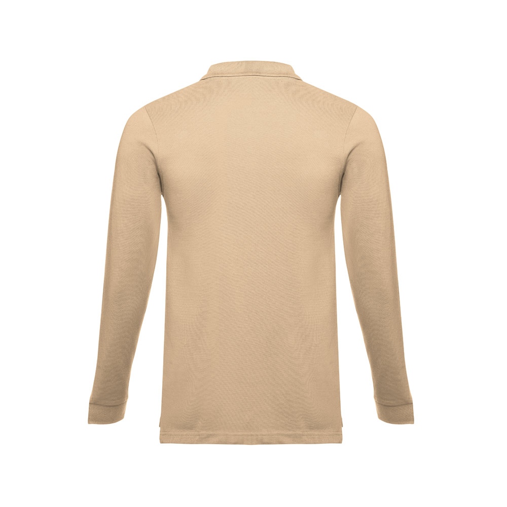 THC BERN. Polo à manches longues en coton cardé pour hommes 24