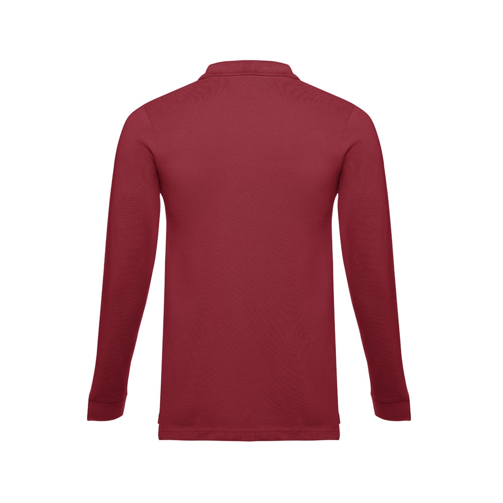 THC BERN. Polo à manches longues en coton cardé pour hommes 33