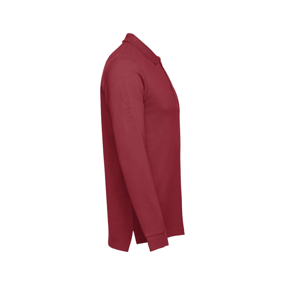 THC BERN. Polo à manches longues en coton cardé pour hommes 34