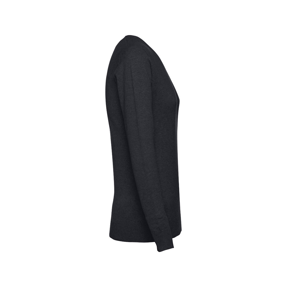 THC MILAN WOMEN. Pull à col V pour femmes en coton et polyamide 8