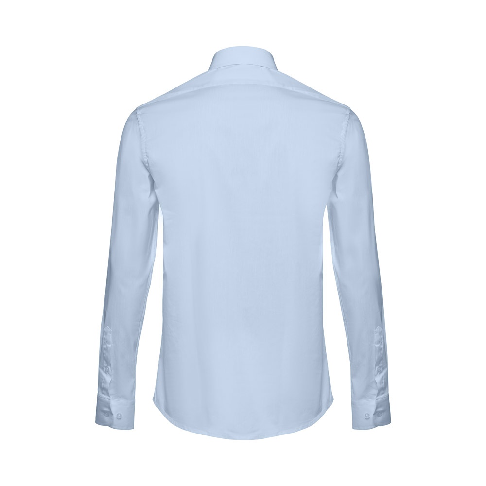 THC PARIS. Chemise en popeline à manches longues pour hommes 17