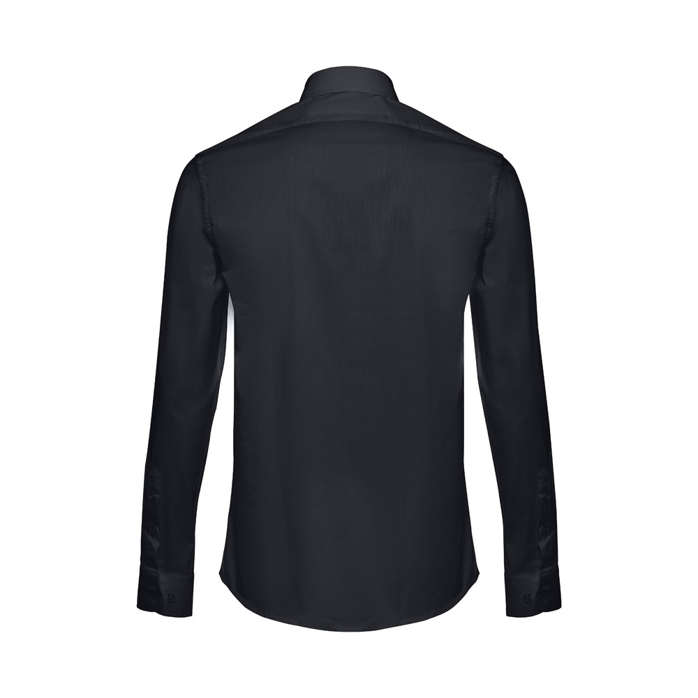 THC PARIS. Chemise en popeline à manches longues pour hommes 8