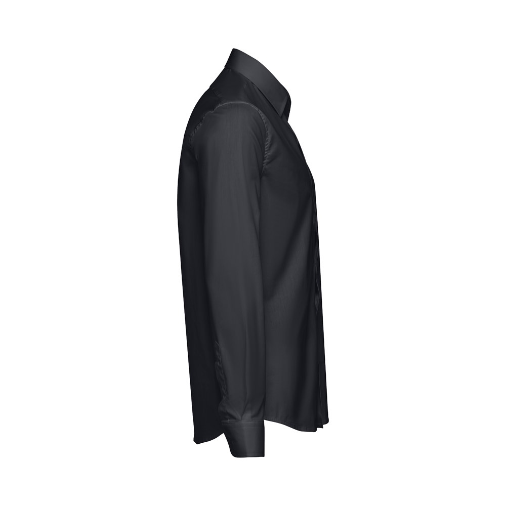 THC PARIS. Chemise en popeline à manches longues pour hommes 9