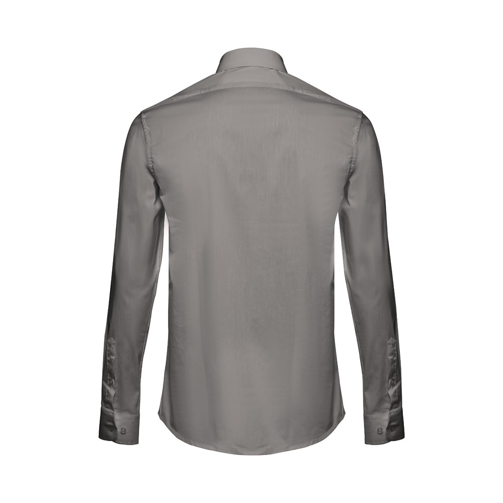 THC PARIS. Chemise en popeline à manches longues pour hommes 11