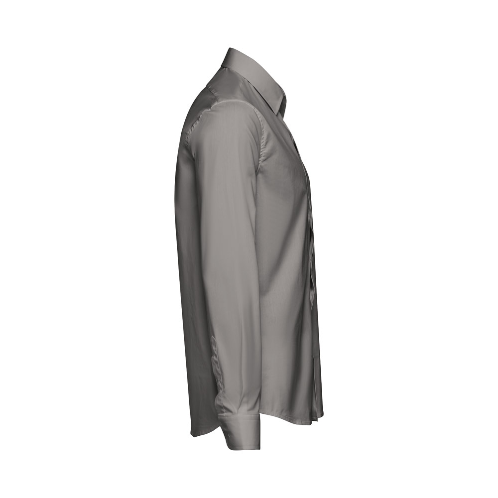 THC PARIS. Chemise en popeline à manches longues pour hommes 12