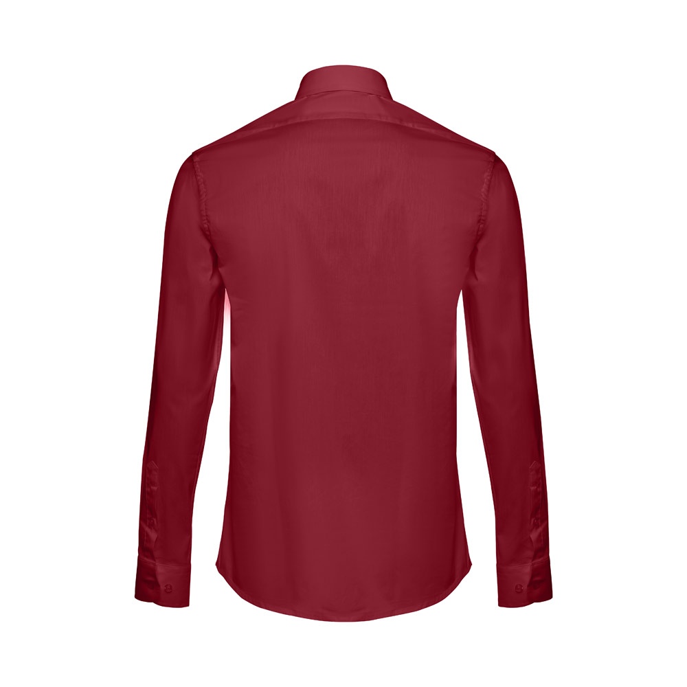 THC PARIS. Chemise en popeline à manches longues pour hommes 14