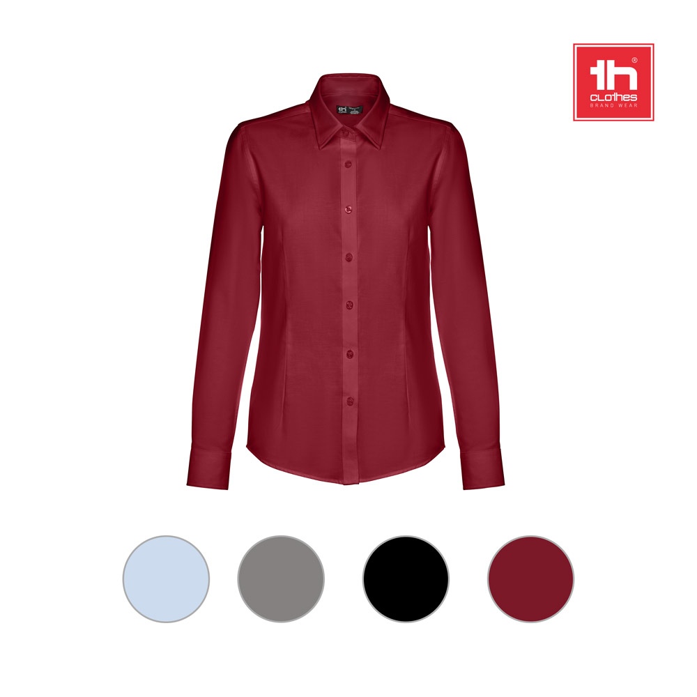 THC TOKYO WOMEN. Chemise oxford à manches longues pour femmes 6