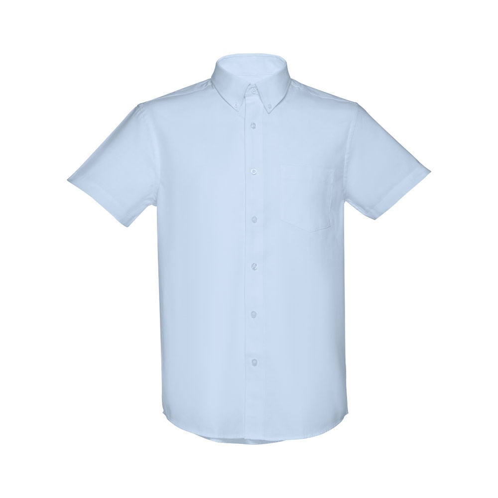 THC LONDON. Chemise oxford à manches courtes pour homme 3