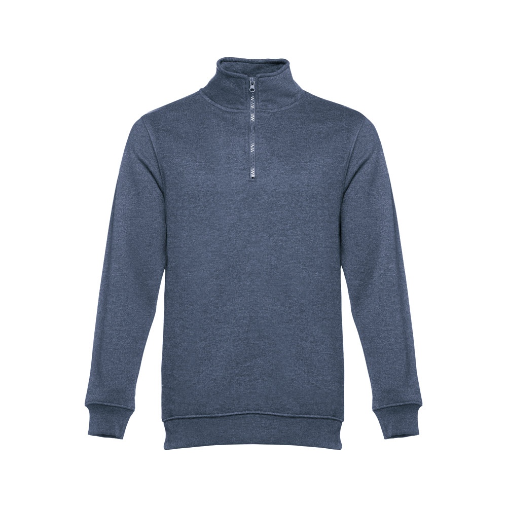 THC BUDAPEST. Sweat-shirt col zippé unisexe 27