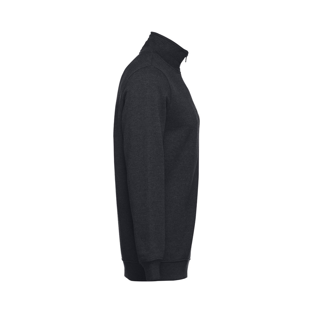 THC BUDAPEST. Sweat-shirt col zippé unisexe 13