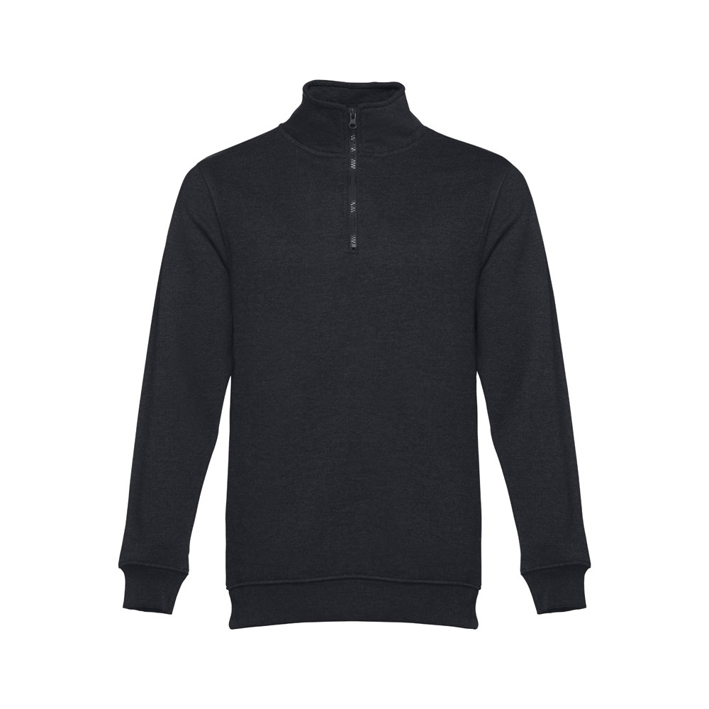 THC BUDAPEST. Sweat-shirt col zippé unisexe 2
