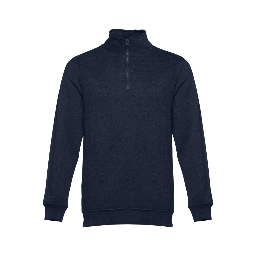 THC BUDAPEST. Sweat-shirt col zippé unisexe 5