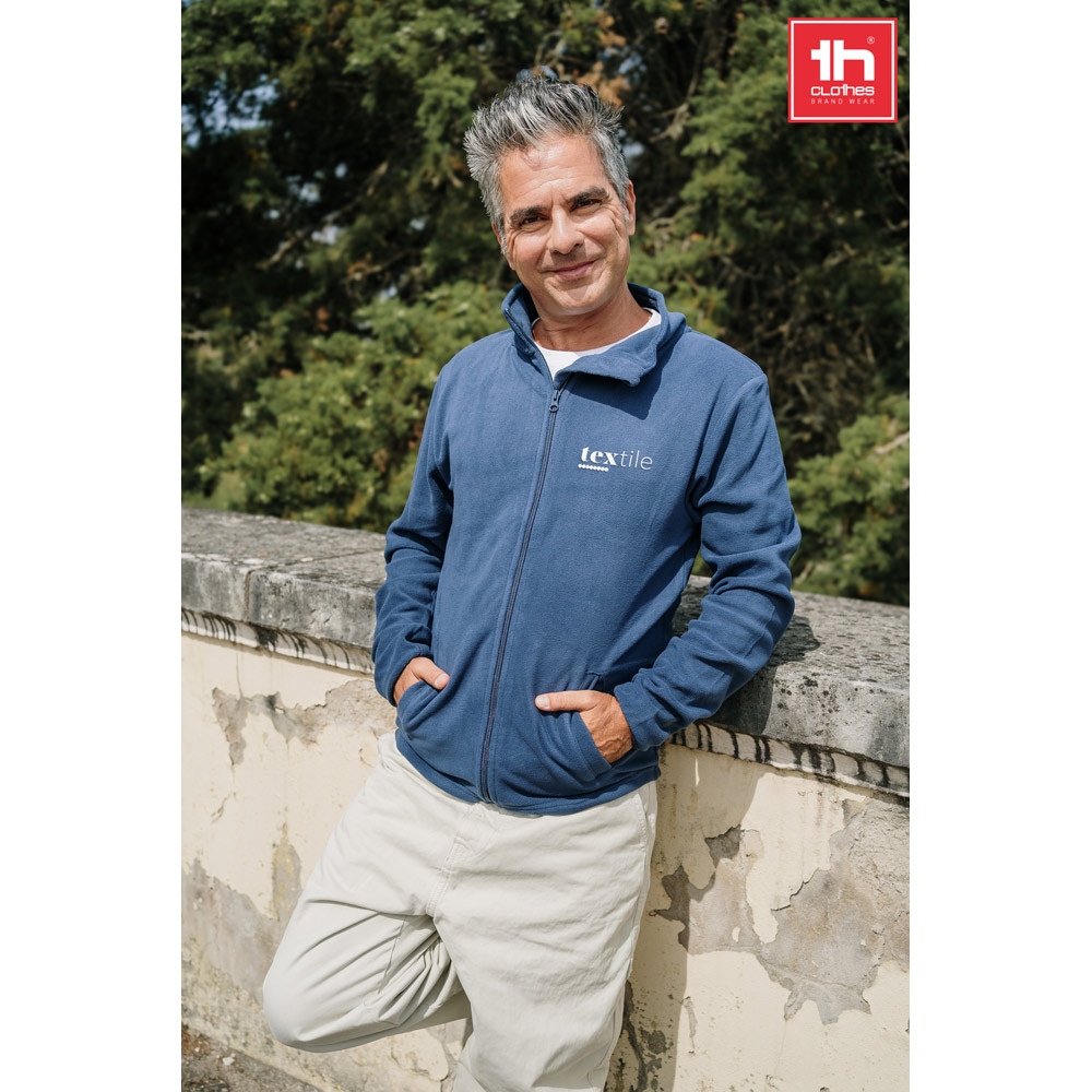 THC HELSINKI. Veste polaire pour homme en polyester