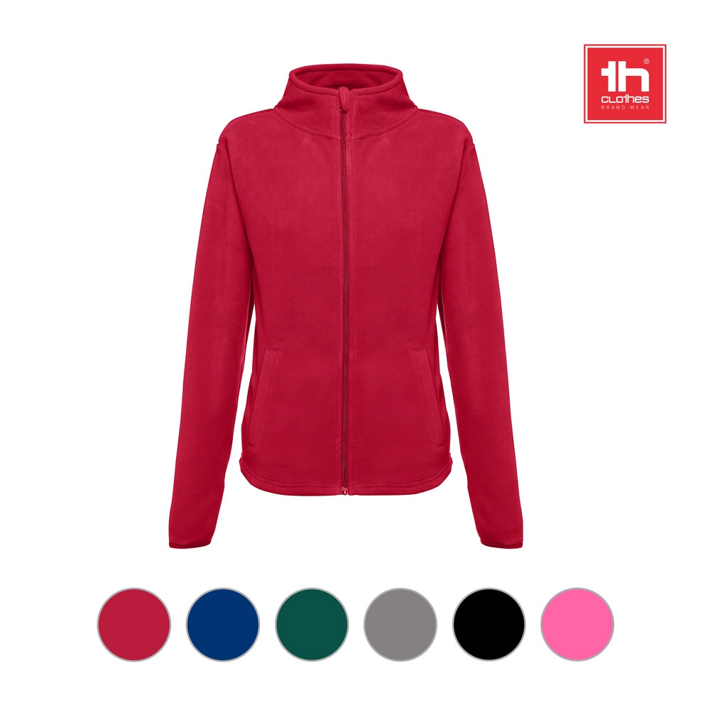 THC HELSINKI WOMEN. Veste polaire ceinturée en polyester pour femme 10