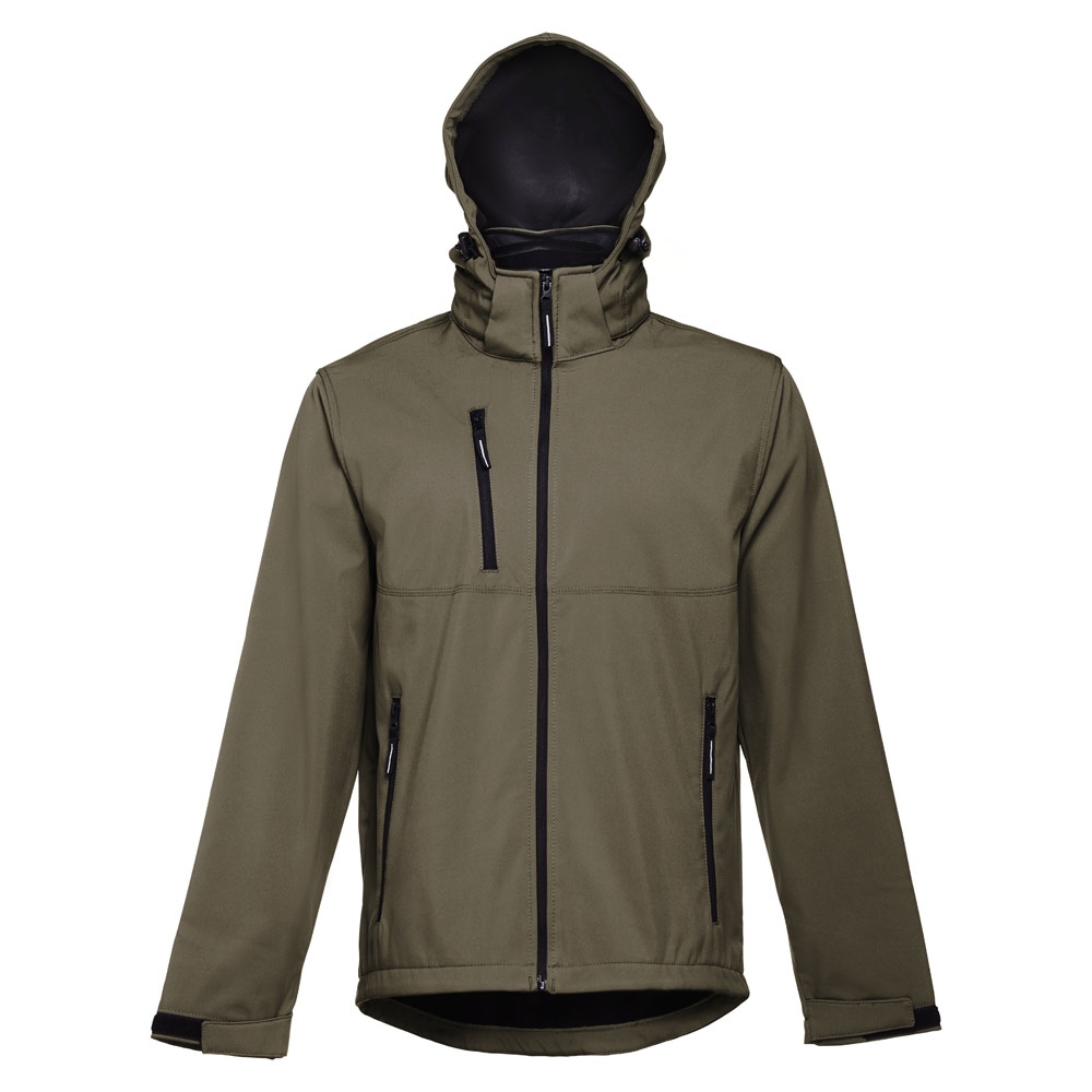 THC ZAGREB. Veste softshell pour homme en polyester et élasthanne 32