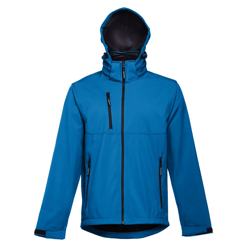 THC ZAGREB. Veste softshell pour homme en polyester et élasthanne 38