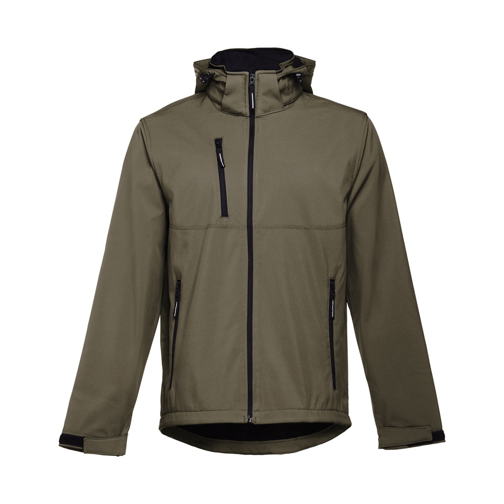 THC ZAGREB. Veste softshell pour homme en polyester et élasthanne 8