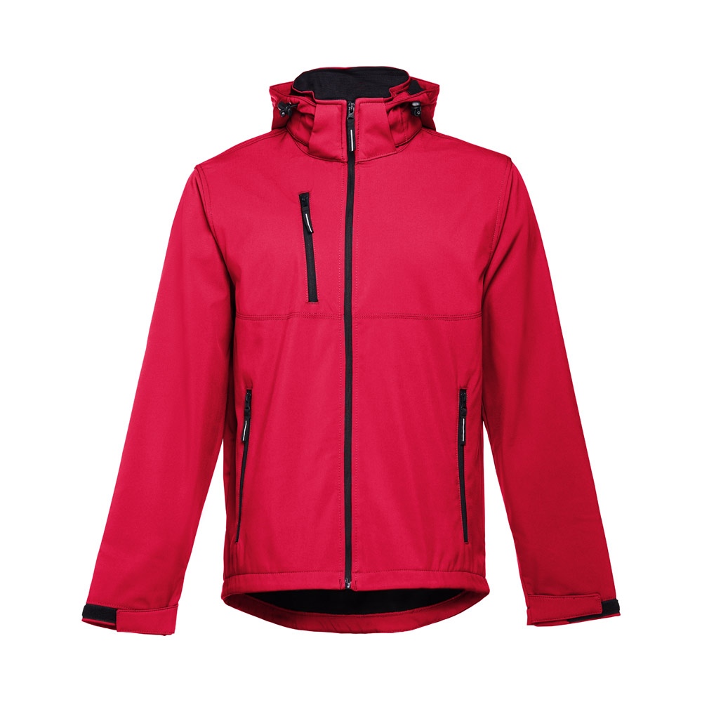 THC ZAGREB. Veste softshell pour homme en polyester et élasthanne 3
