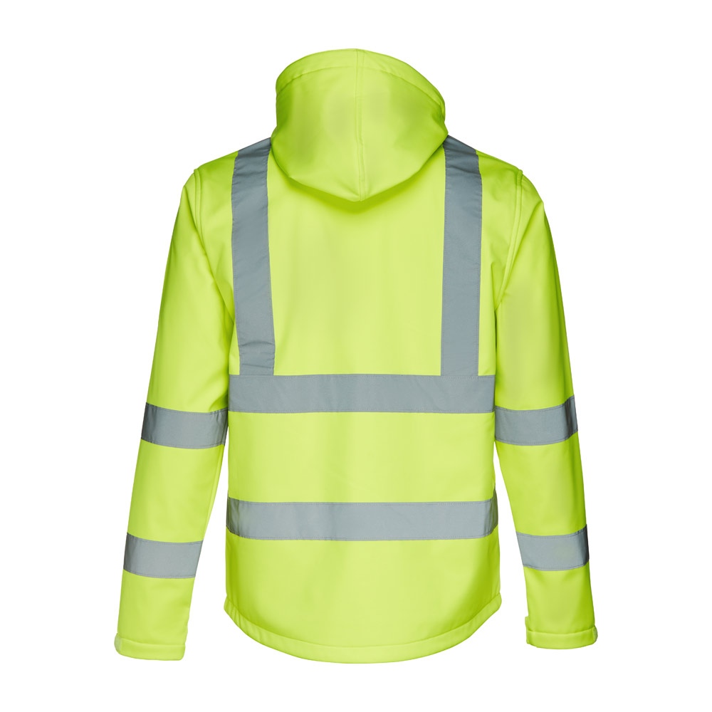 THC ZAGREB WORK. Veste softshell haute visibilité (unisexe) 6
