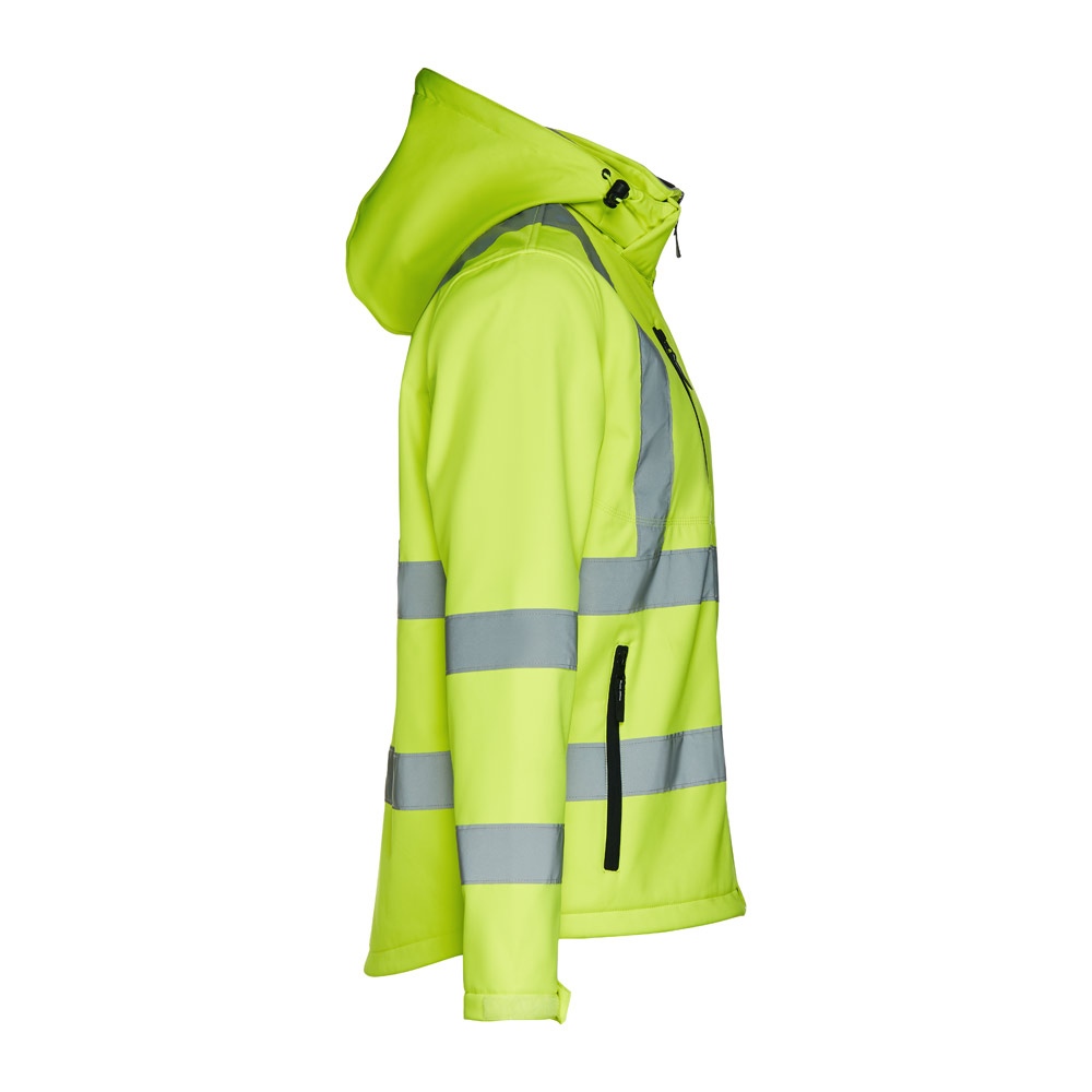 THC ZAGREB WORK. Veste softshell haute visibilité (unisexe) 7