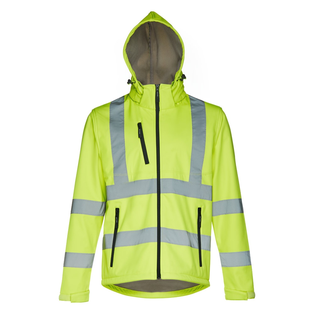 THC ZAGREB WORK. Veste softshell haute visibilité (unisexe) 8