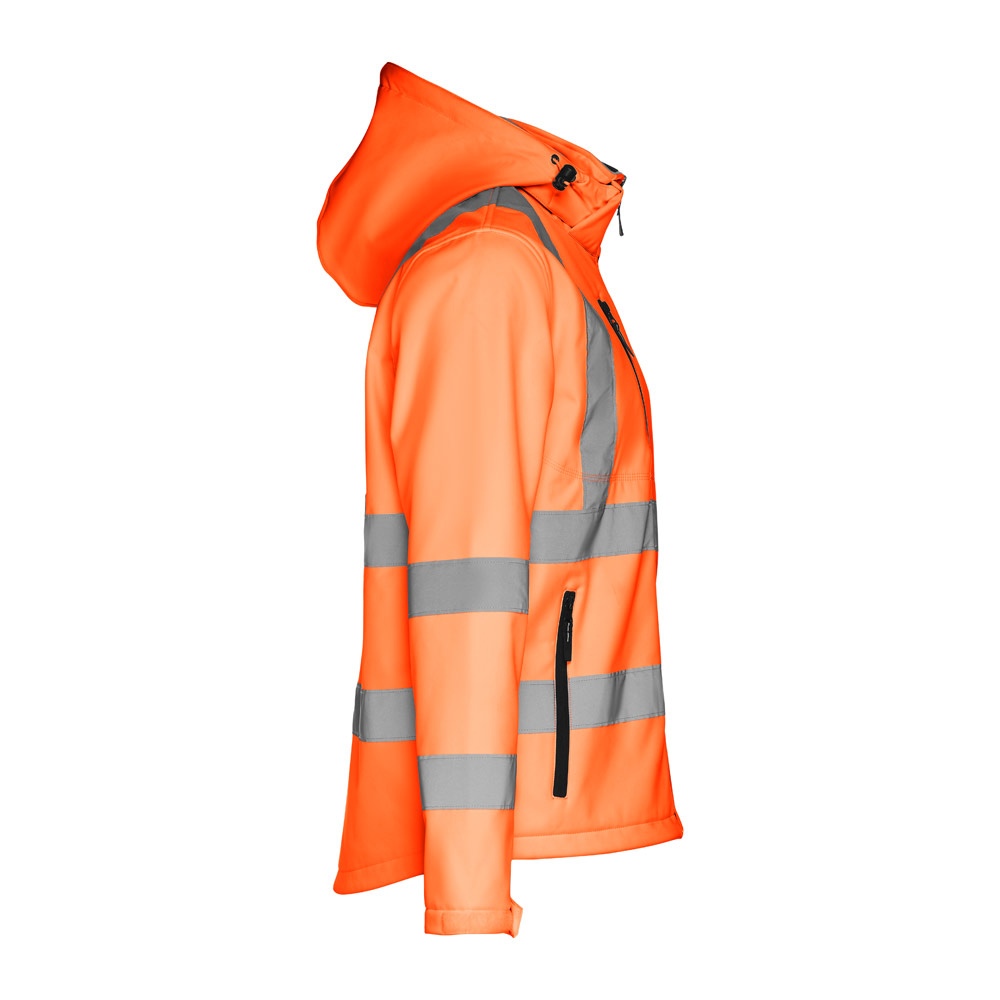 THC ZAGREB WORK. Veste softshell haute visibilité (unisexe) 11