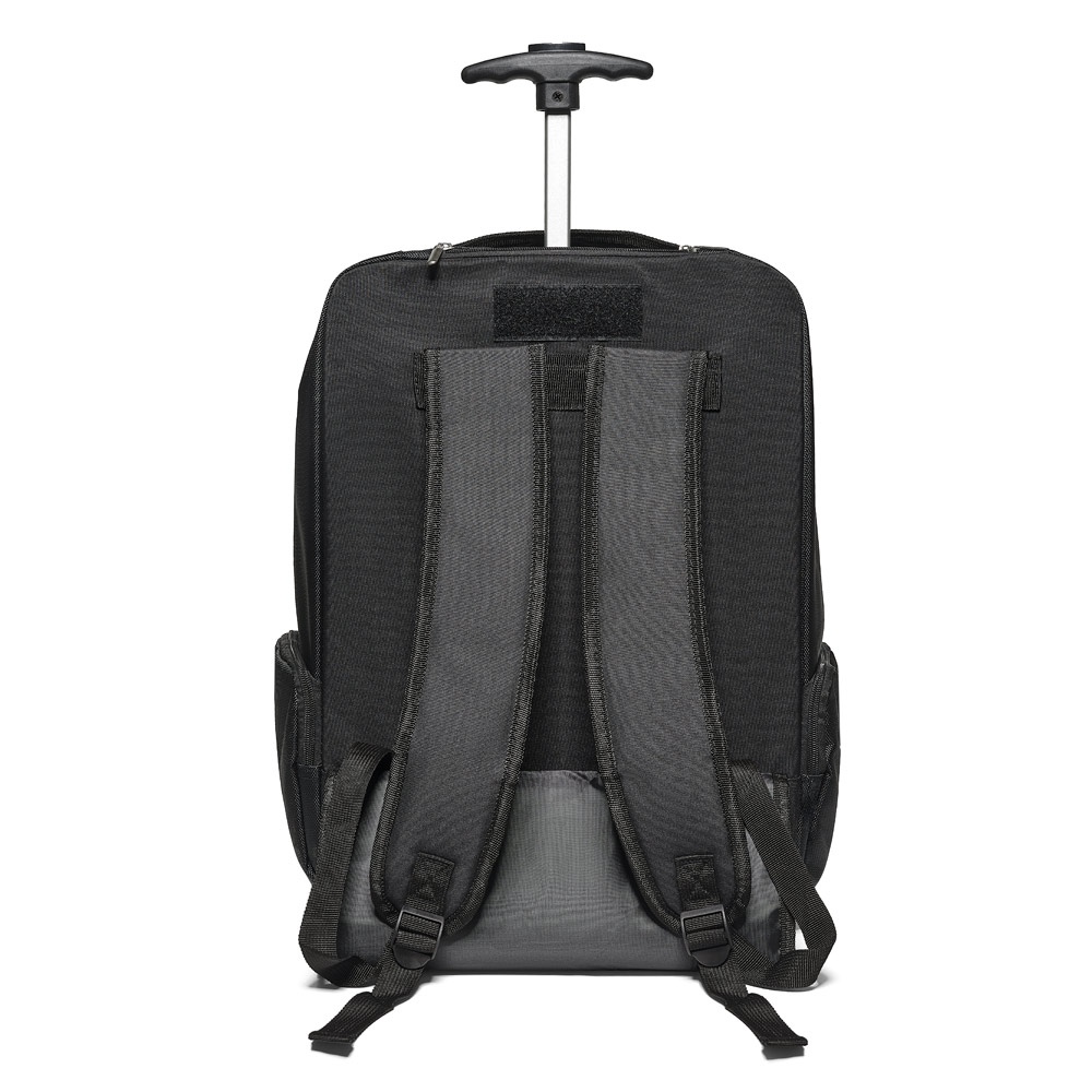 AVENIR. Sac à dos trolley pour ordinateur portable 17'' en polyester 1680D et 300D 6