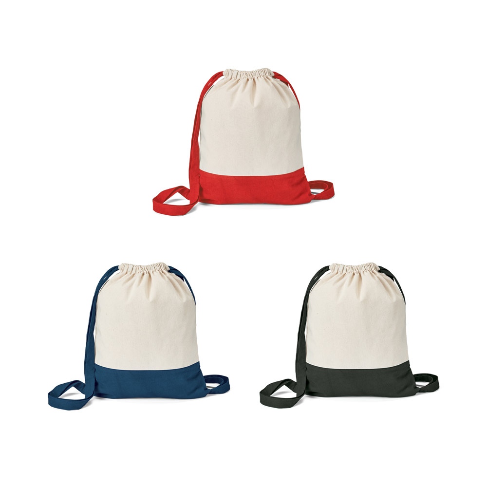 ROMFORD. Sac type sac-à-dos 100% coton (180 g/m²)