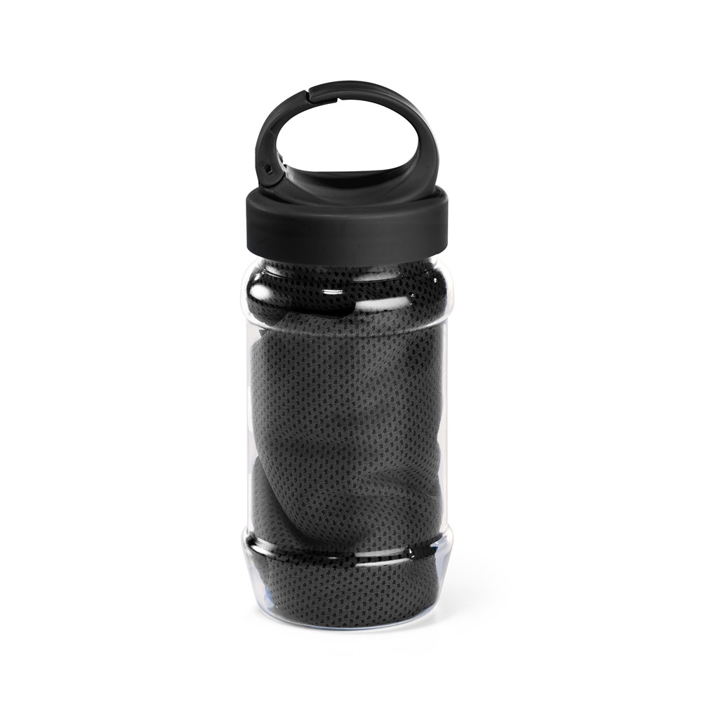 ARTX PLUS. Ensemble de bouteille en PP et PET et serviette de sport en polyamide et polyester 3