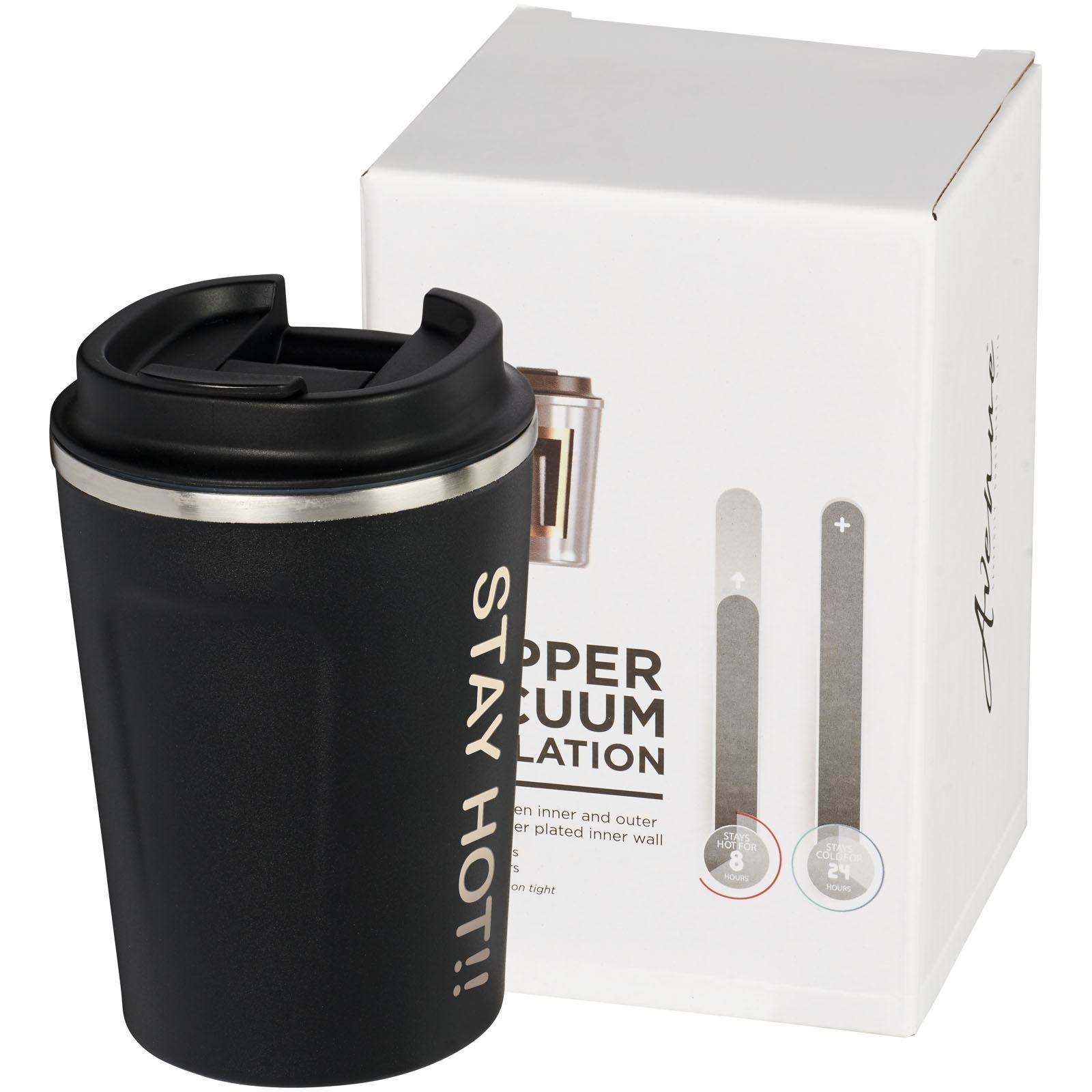 Gobelet avec isolation par le vide et couche de cuivre 360ml étanche Thor 7