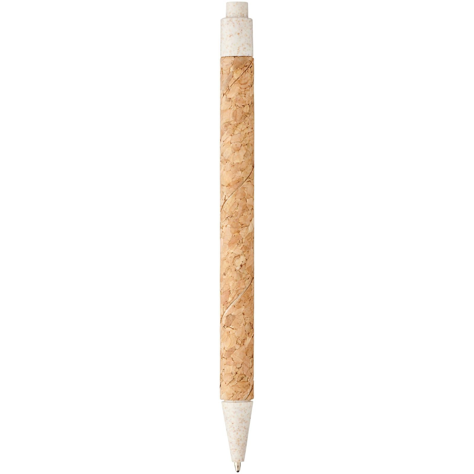 Stylo bille Midar en liège et paille de blé (encre noire) 15
