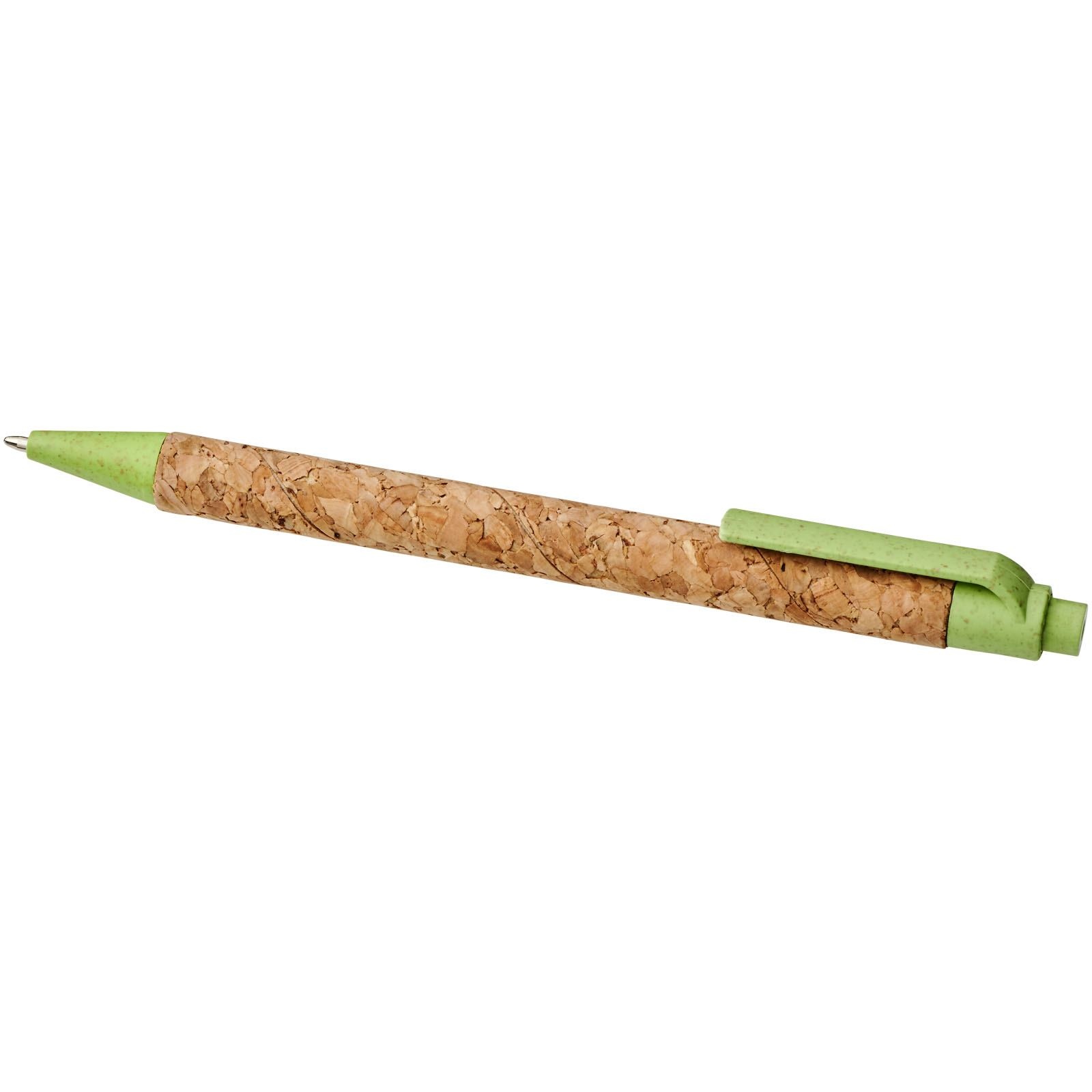 Stylo bille Midar en liège et paille de blé (encre noire) 21