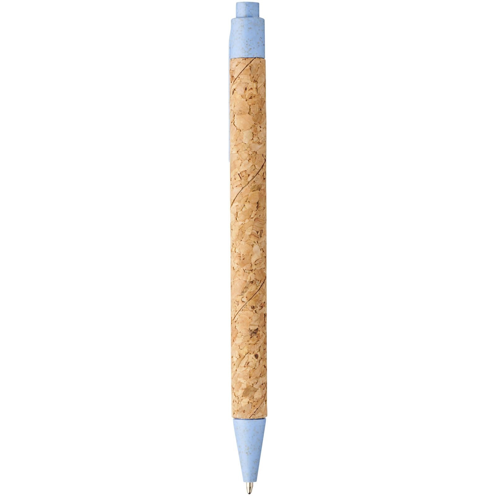 Stylo bille Midar en liège et paille de blé (encre noire) 14