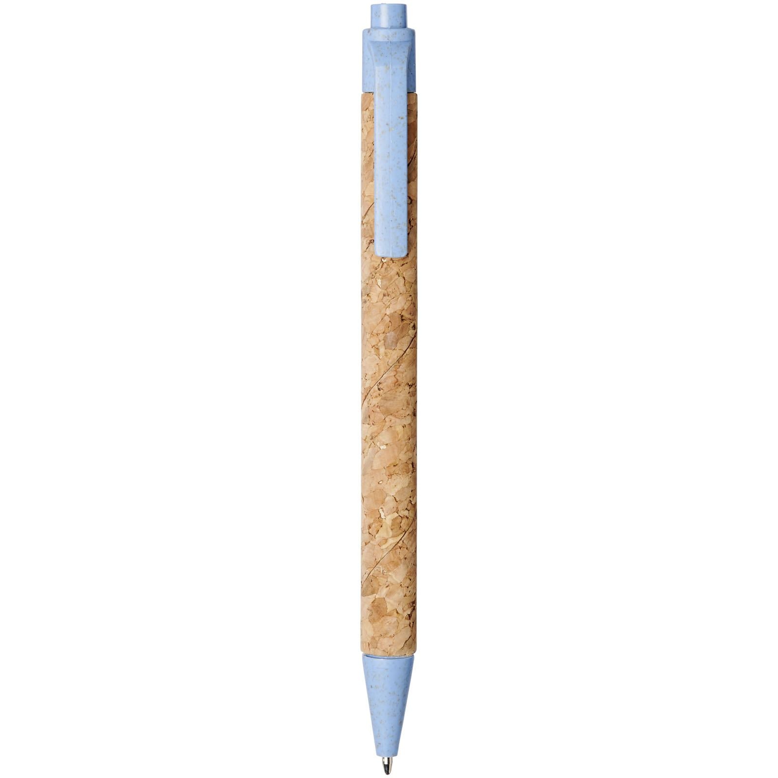 Stylo bille Midar en liège et paille de blé (encre noire) 2