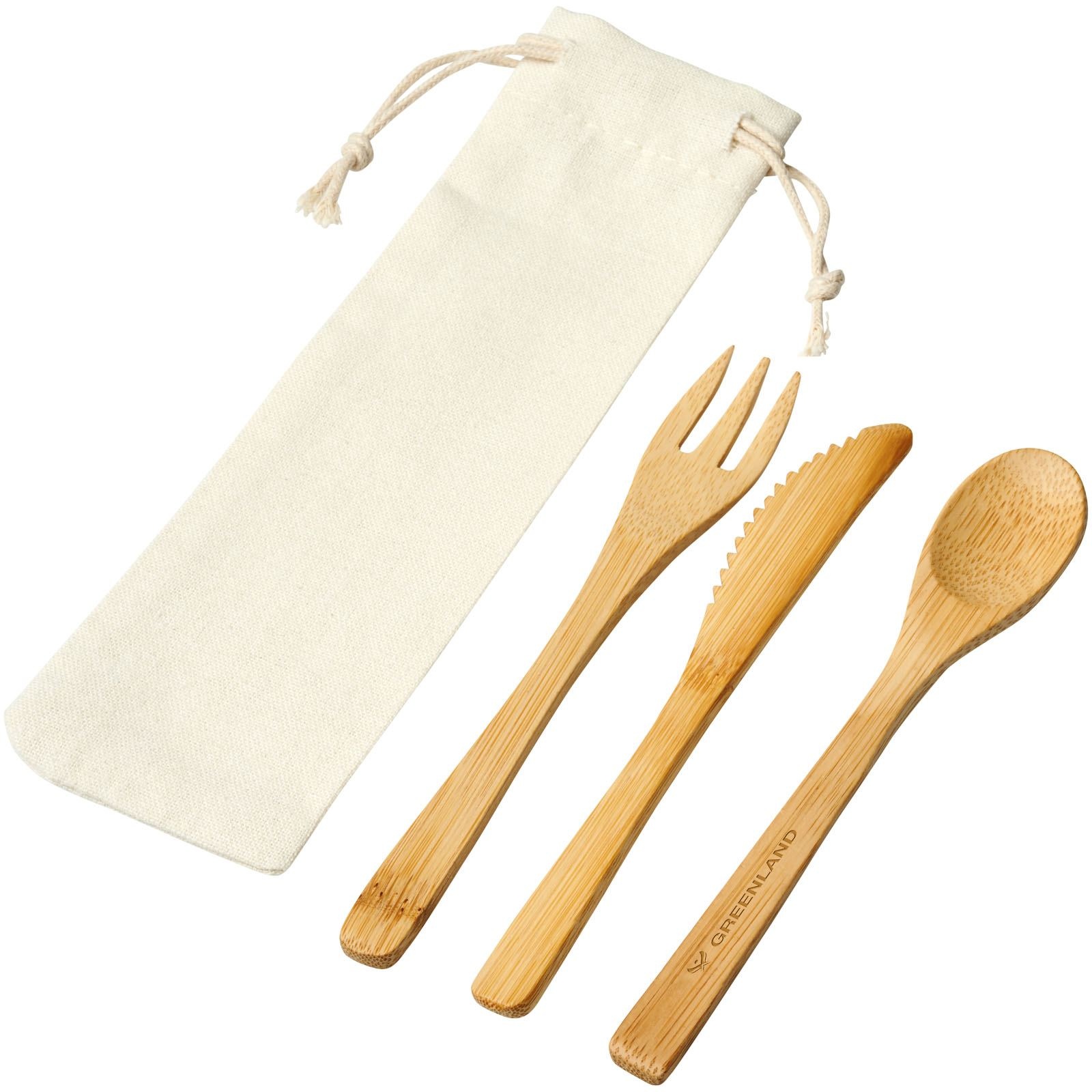 Ensemble de couverts Celuk en bambou 4
