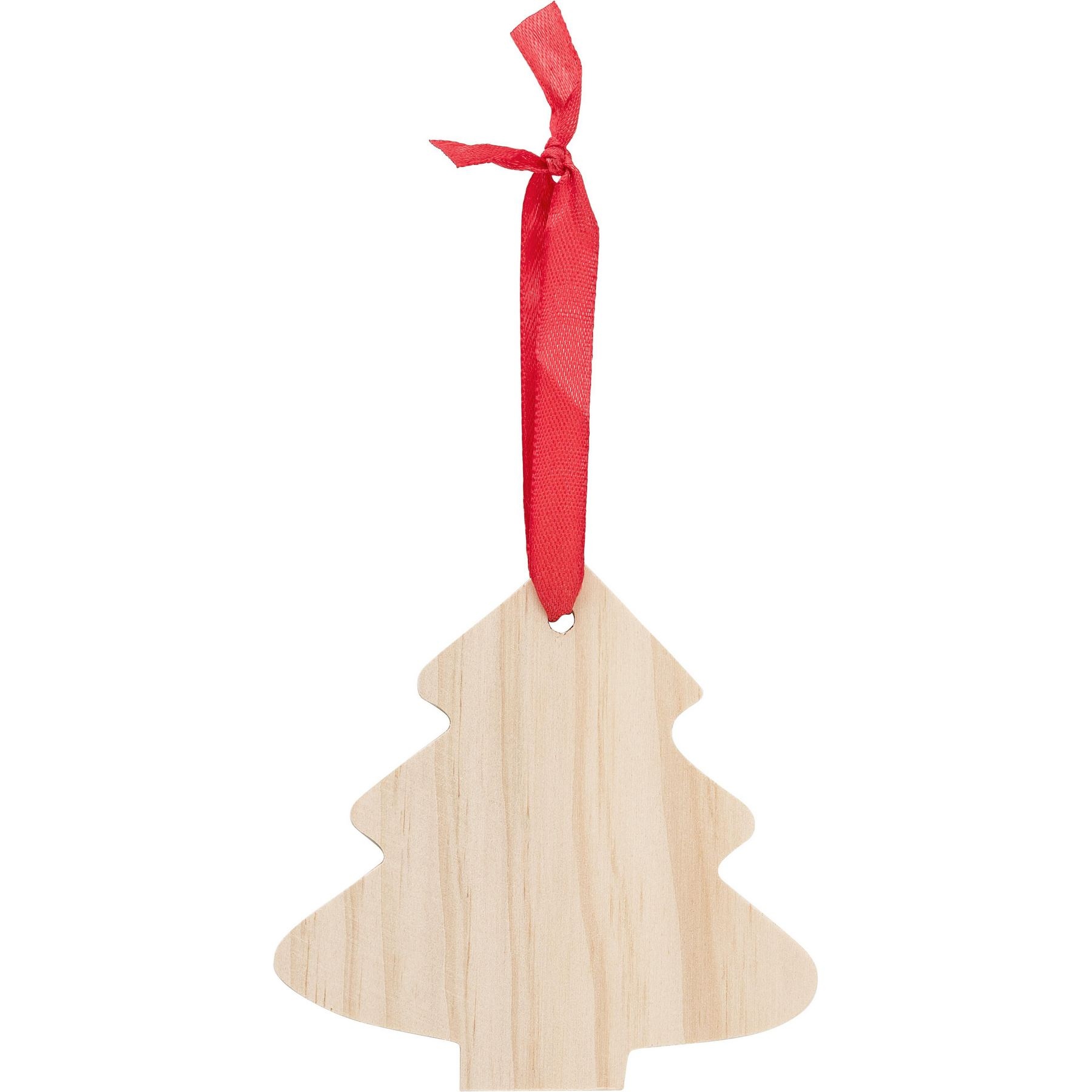 Décoration de Noël en bois Arbre Imani