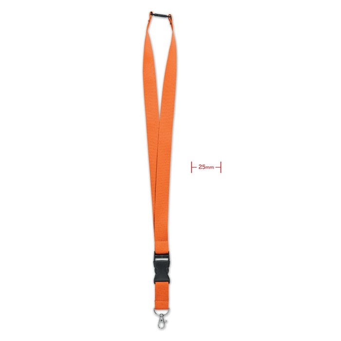 Lanyard crochet métal 25mm - WIDE LANY 7