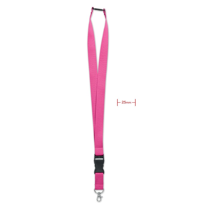 Lanyard crochet métal 25mm - WIDE LANY 10