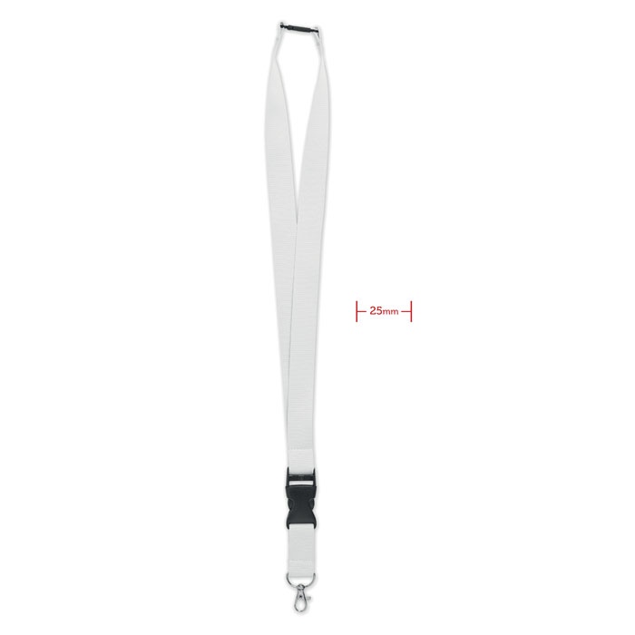 Lanyard crochet métal 25mm - WIDE LANY 5