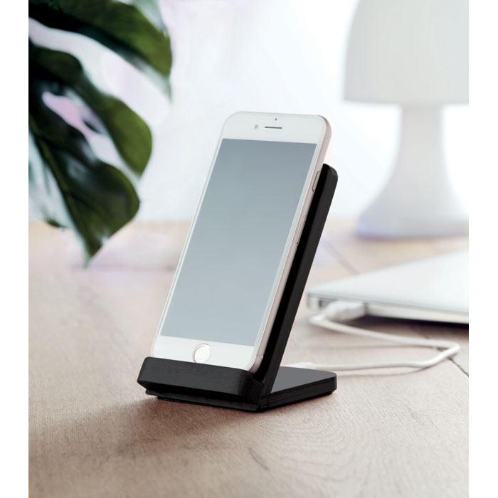 Chargeur sans fil en bambou - WIRESTAND 10