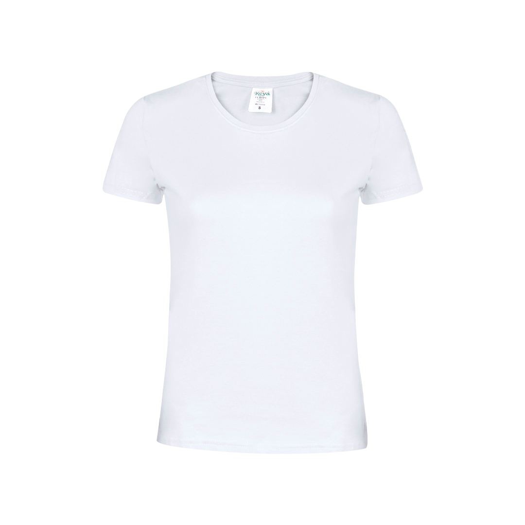 T-Shirt Femme Blanc "keya" - WCS180 2