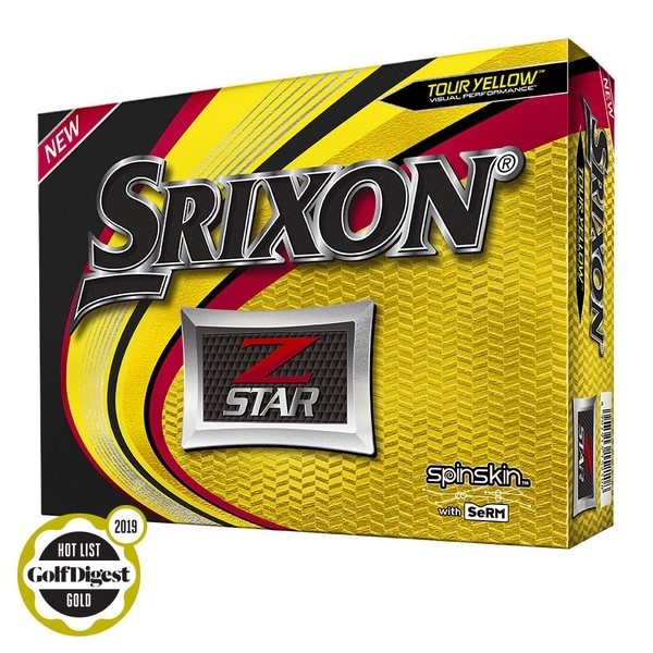 Balles SRIXON Z STAR PURE Jaune