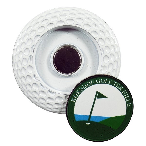 Marque-balle Métal BALLOTEE® Blanc 2