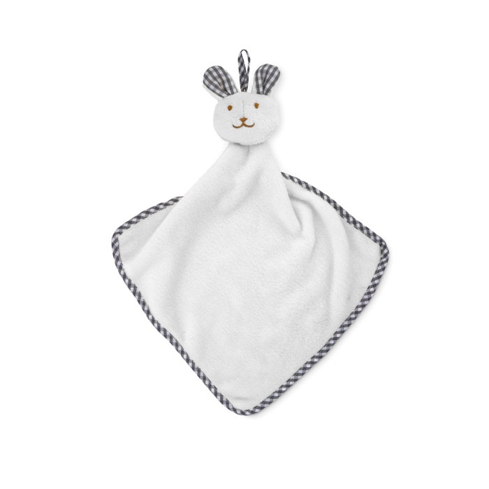 Serviette lapin en peluche - HUG ME